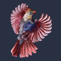 Flying Northern Cardinal Bird Heavyweight Sweatshirt | Teevron