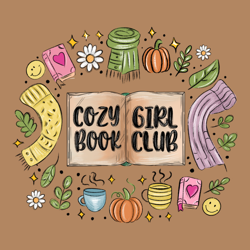 Cozy Book Girl Club Long Sleeve Tee by MaliasSmallBusiness | Teevron