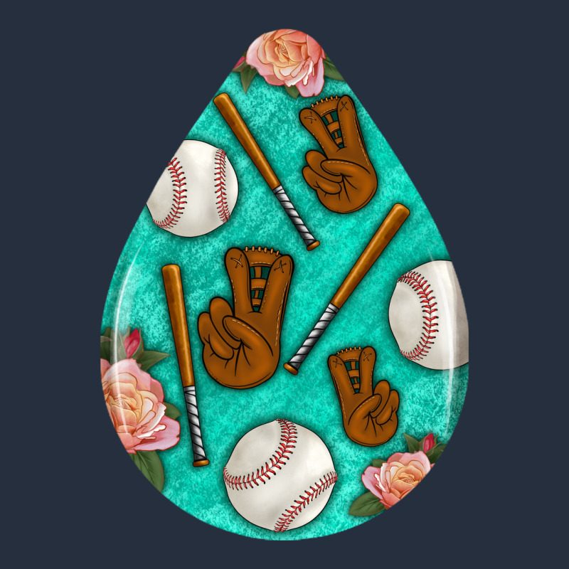 Baseball And Western Roses Teardrop  5 Zipper Hoodie by BundleAndBundleShop | Teevron
