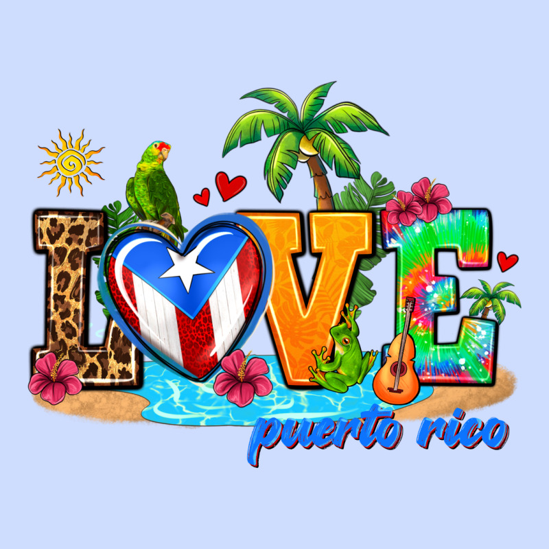 Love Puerto Rico Urban Heavy Tee by AdoDesignShop | Teevron