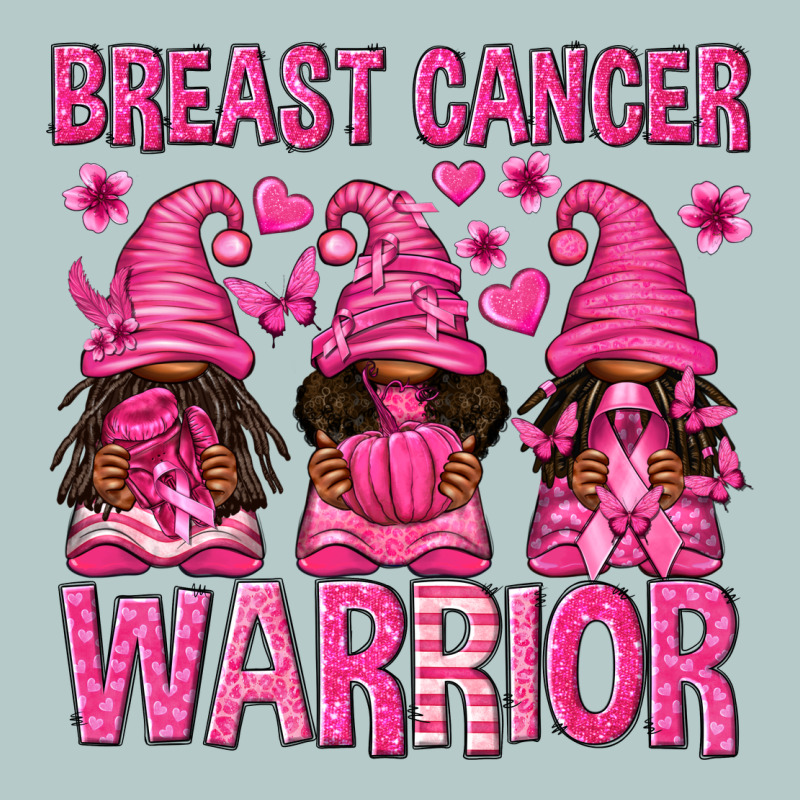 Breast Cancer Warrior Afro Gnomes Heavy Core Tee by texasbilliewilder | Teevron