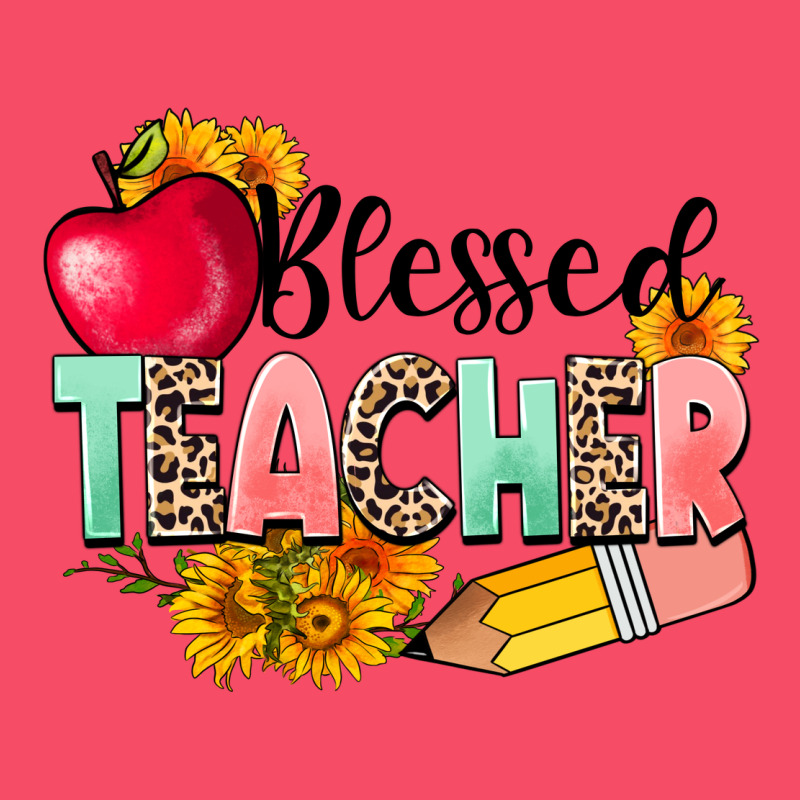 Blessed Teacher Premium Sweatshirt by NancyCooperArtShop | Teevron
