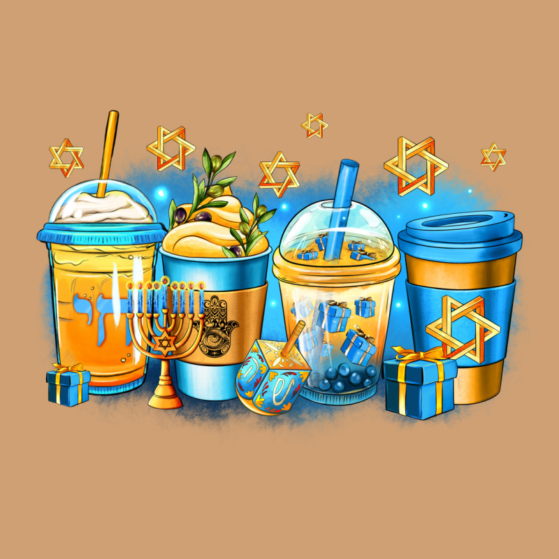 Hanukkah Coffee Vintage Tee by Jasminsmagicworld | Teevron