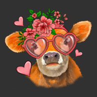 Valentines Day Orange Cow Urban Heavy Tee | Teevron