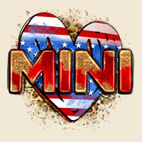 American Mini Heart Ladies Tee | Teevron