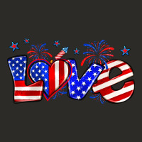 Love 4th Of July Heavy Core Tee | Teevron