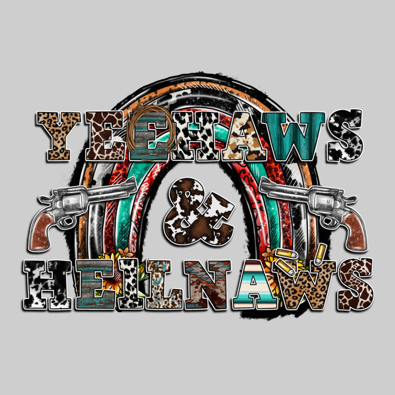 Yeehaws And Heilnaws Premium Tee by SublimationCraftShop | Teevron