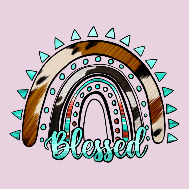 Blessed Rainbow Cowhide Aztec Classic Tee by Jasminsmagicworld | Teevron