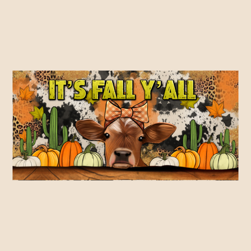 It's Fall Y'all Cow Urban Heavy Tee by Jasminsmagicworld | Teevron