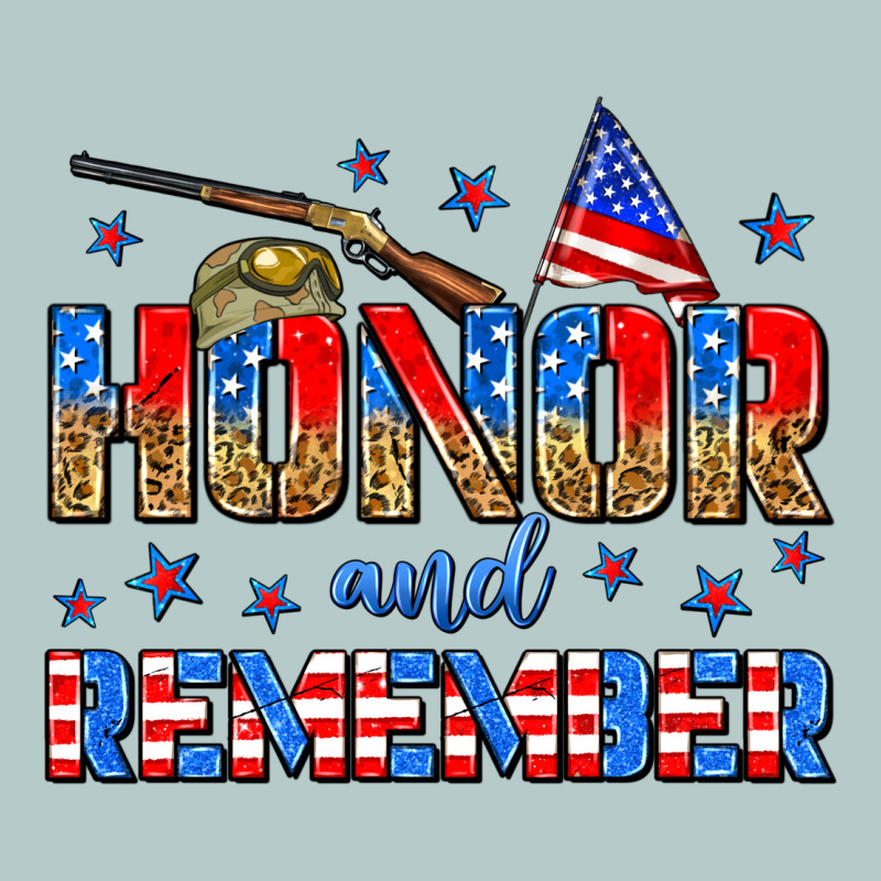 Honor And Remember Heavy Core Tee by Zillion Design Studio | Teevron