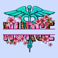 Floral Nurse Preview Urban Heavy Tee | Teevron