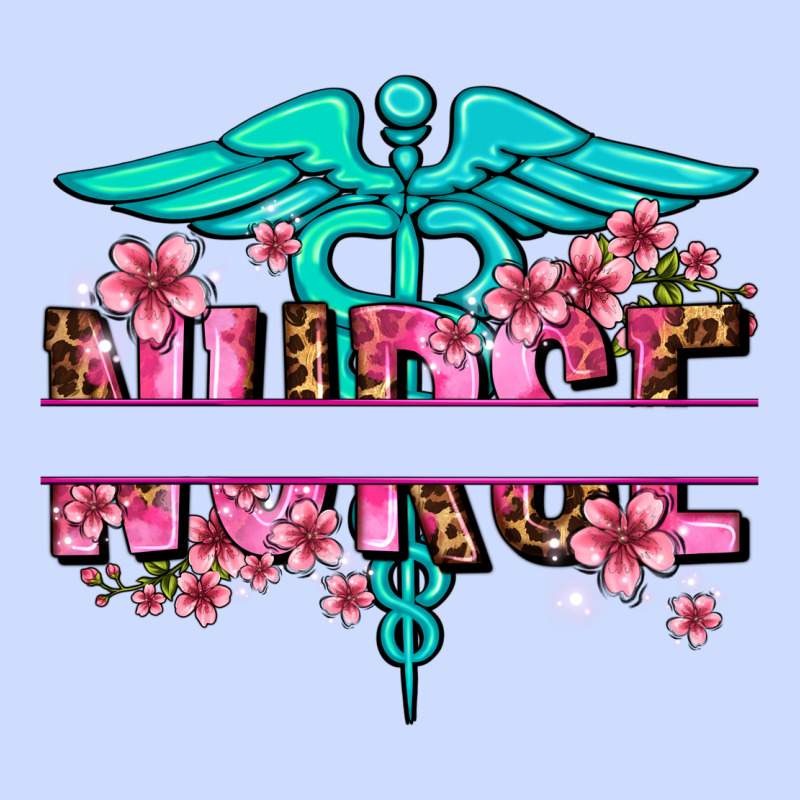 Floral Nurse Preview Urban Heavy Tee by AdoDesignShop | Teevron