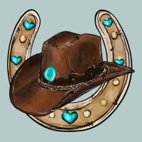 Horseshoe Cowboy Hat Heavy Core Tee | Teevron