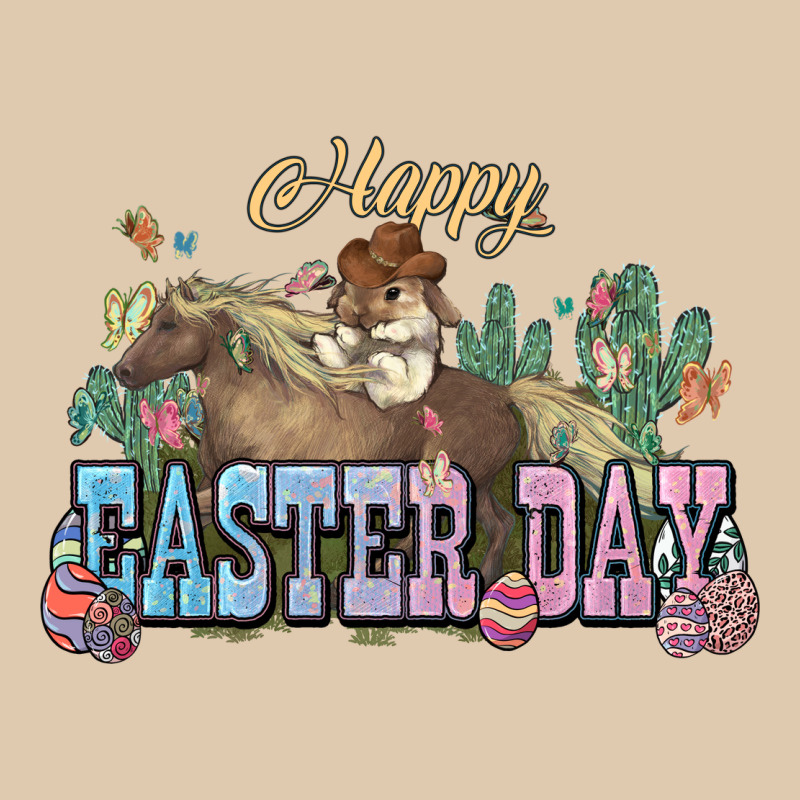 Happy Easter Day Rodeo Heavyweight Sweatshirt by NancyCooperArtShop | Teevron