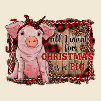 All I Want For Christmas Is A Pig Sitting Pig Ladies Tee | Teevron