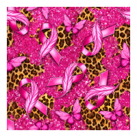 Breast Cancer with Ribbon and Butterfly | Teevron