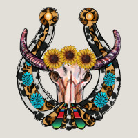 Western Horseshoe Skull Heavy Core Tee | Teevron