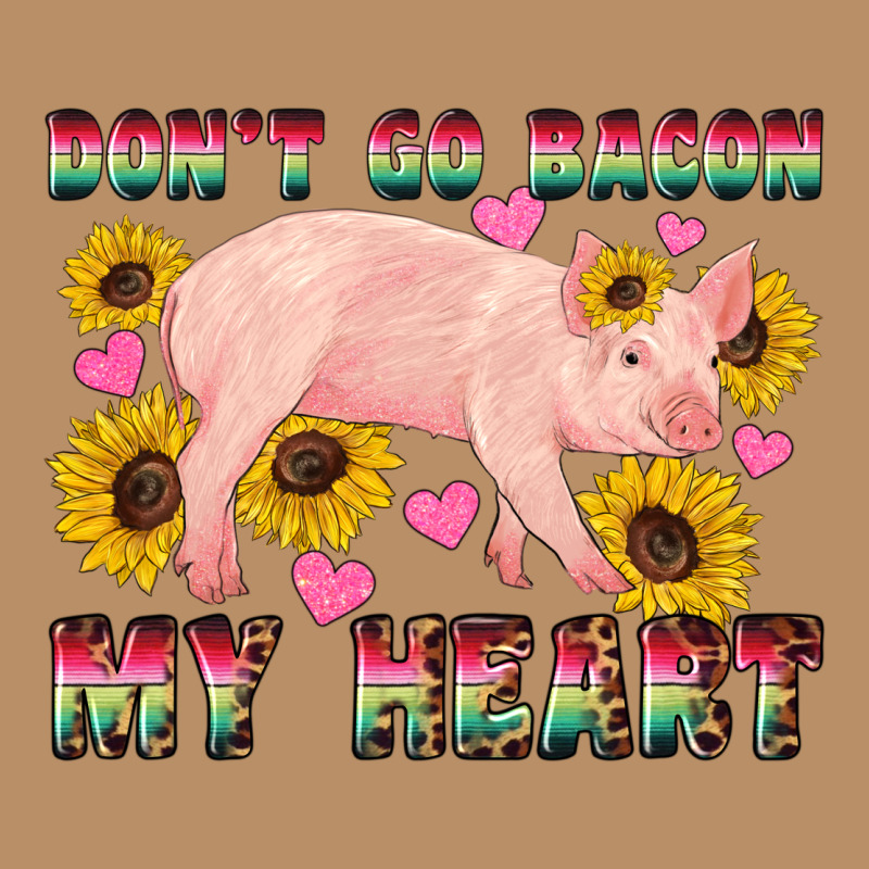 Western Don't Go Bacon My Heart Pig Vintage Hoodie by Artiststas | Teevron