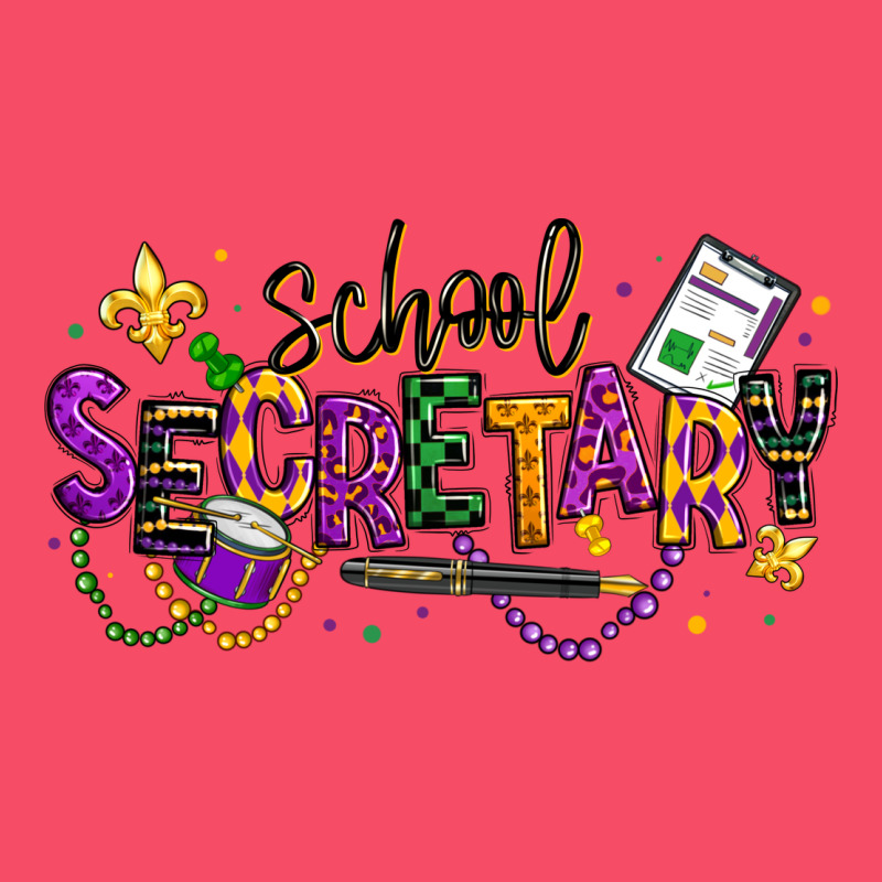 Mardi Gras School Secretary Premium Sweatshirt by texasbilliewilder | Teevron
