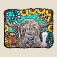 Cows Glitter Turquoise Leopard Sunflowers Urban Hoodie | Teevron