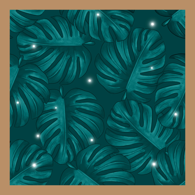 Tropical  Leaves Seamless Pattern Vintage Hoodie by BundleAndBundleShop | Teevron