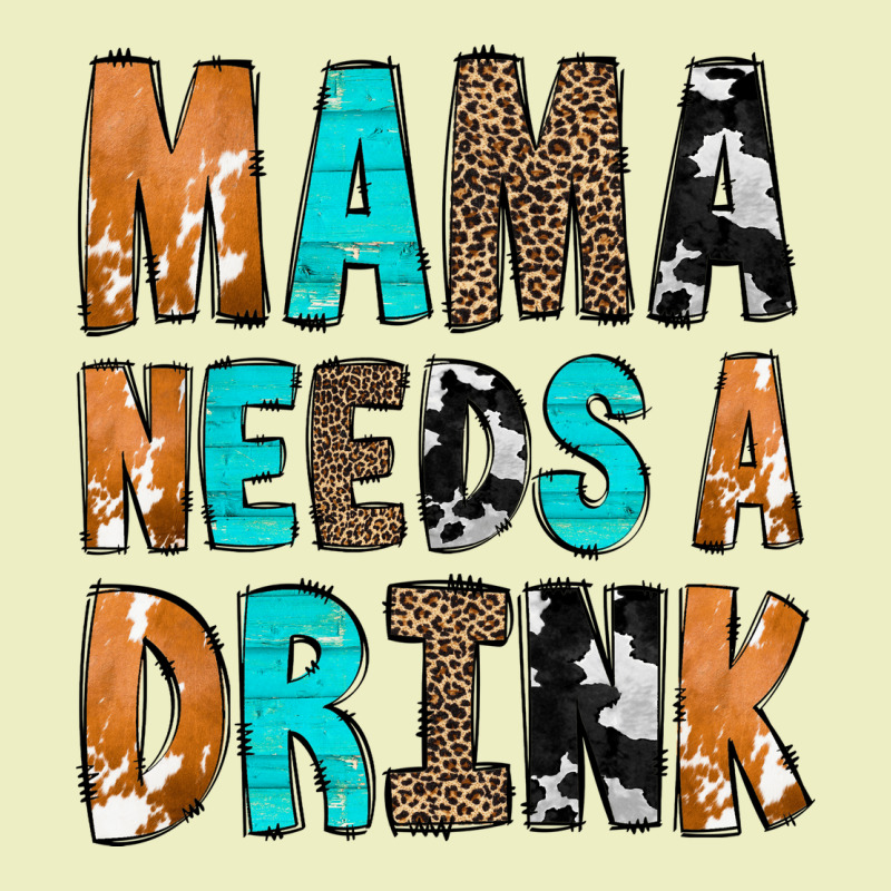 Mama Needs A Drink Urban Hoodie by CowCowDesign | Teevron