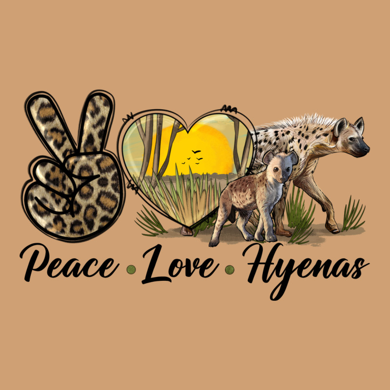 Peace Love Hyenas Vintage Tee by LillyAllenDesigns | Teevron