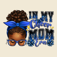 In My Cheer Mom Era Afro Messy Bun Ladies Tee | Teevron