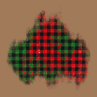 Christmas Glitter Patch Classic Tee | Teevron