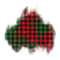 Christmas glitter patch | Teevron