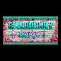 Western Emergency Nurse License Plate Template Urban Heavy Tee | Teevron