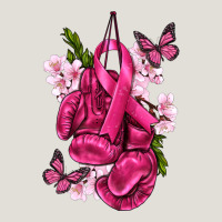 Cancer Boxing Gloves With Ribbon Heavy Core Tee | Teevron