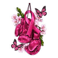 Cancer Boxing Gloves with Ribbon | Teevron