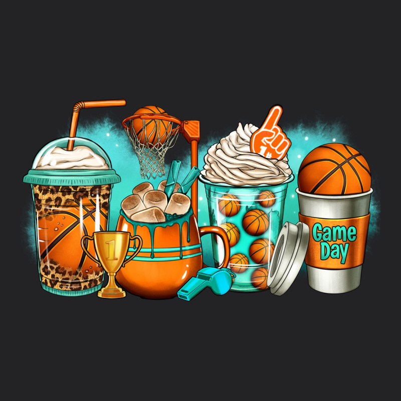 Basketball Coffee Cups Vintage Tee by Jasminsmagicworld | Teevron
