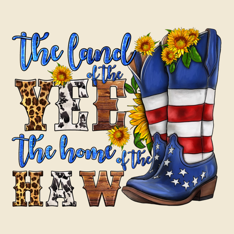 The Land Of The Yee The Home Of The Haw Premium Tee by HRA Design Shop | Teevron