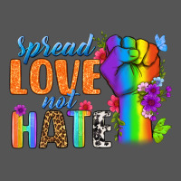 Spread Love Not Hate Zipper Hoodie | Teevron