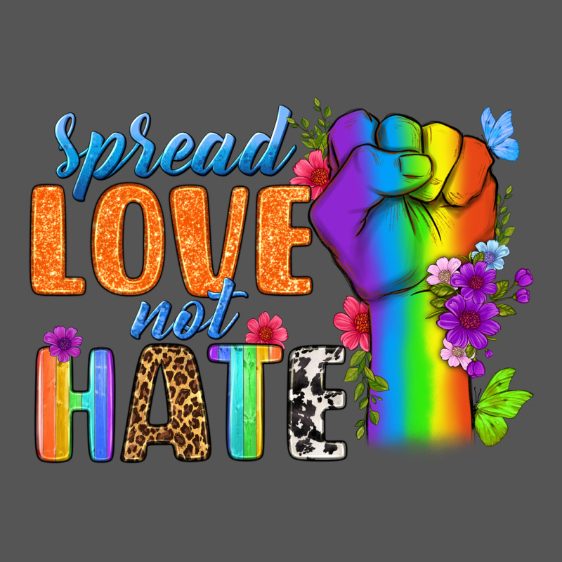 Spread Love Not Hate Zipper Hoodie by BundleAndBundleShop | Teevron