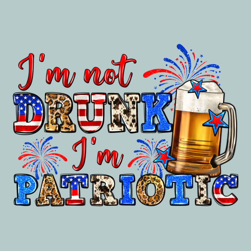 I'm Not Drunk I'm Patriotic Zillion Heavy Core Tee by Zillion Design Studio | Teevron