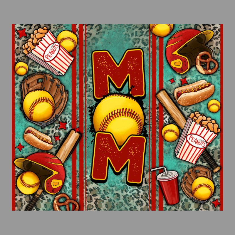 Softball Mom Vintage Hoodie by Jasminsmagicworld | Teevron