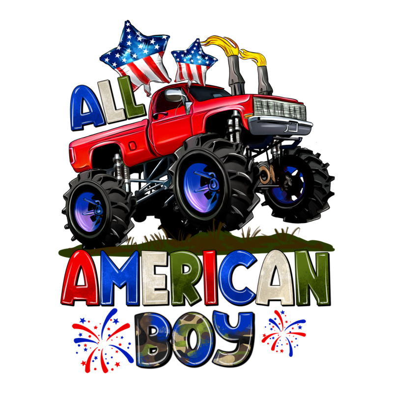 All American Boy 4th July Premium Tee by CowGirlArtShop | Teevron