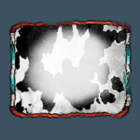 Cowhide Background With Bleach Serape Frame Urban Hoodie | Teevron