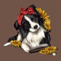 Border Collie With Bandanna Premium Sweatshirt | Teevron