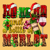 Ho Ho Ho And A Bottle Of Merlot Vintage Hoodie | Teevron