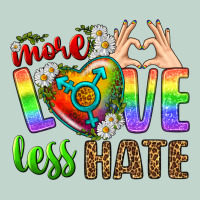 More Love Less Hate Lgbtq Zipper Hoodie | Teevron