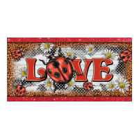 love ladybug    license plate template | Teevron