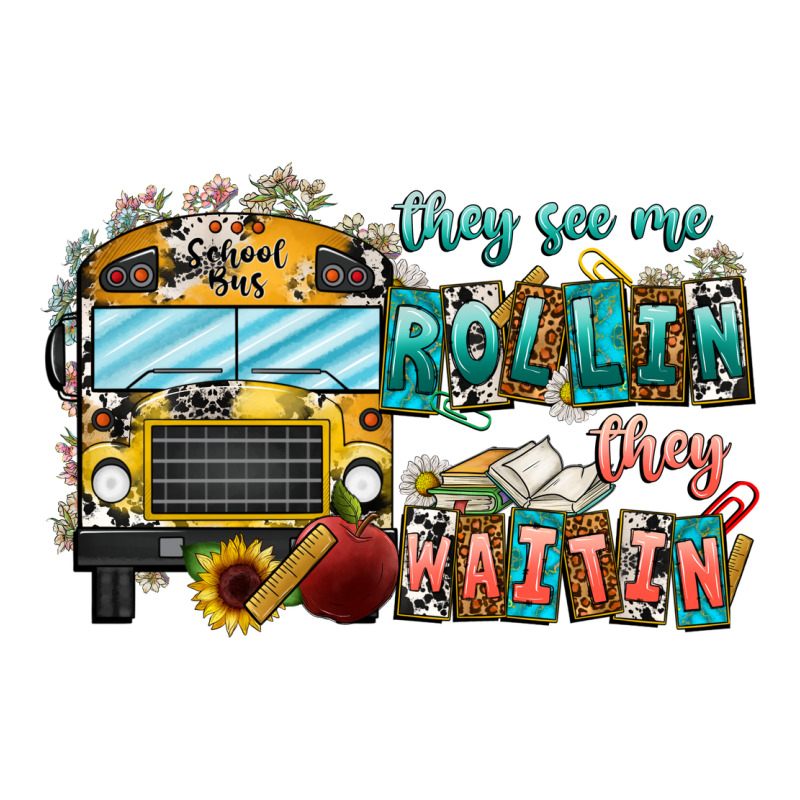 They See Me Rollin' They Waiting Premium Tee by CowhideDigitalArt | Teevron