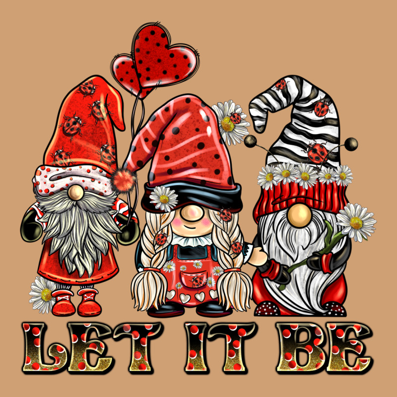Let It Be Ladybug Gnomies Vintage Tee by BarkalooDesign | Teevron