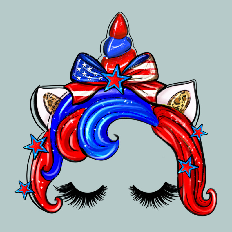 4th Of July Unicorn Heavy Core Tee by Zillion Design Studio | Teevron