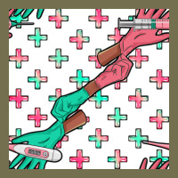 Nurse Gloves Seamless Pattern Vintage Hoodie | Teevron