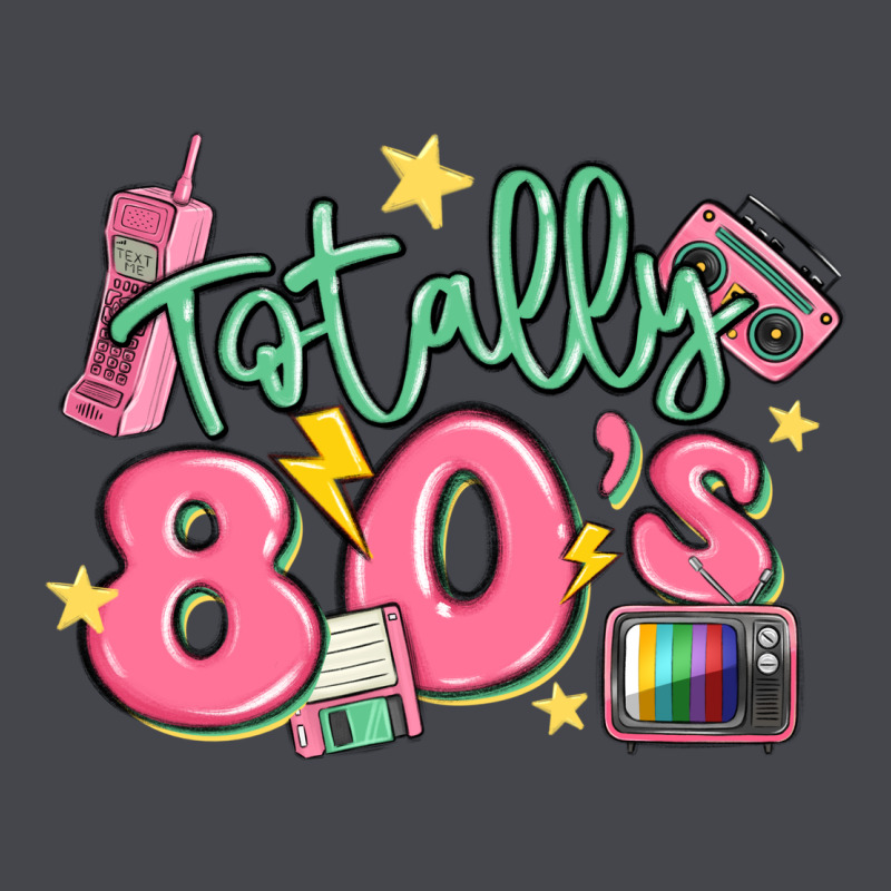 Totally 80s Retro Vintage Long Sleeve Tee by MaliasSmallBusiness | Teevron